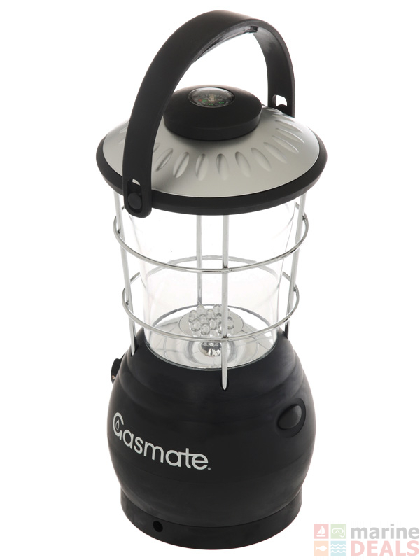 Buy Gasmate Dynamo 12 LED Lantern online at MarineDeals.co.nz