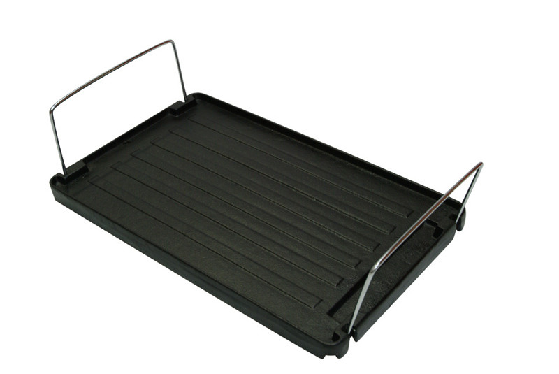Buy Gasmate Cast Iron BBQ Plate 410x250mm online at MarineDeals.co.nz
