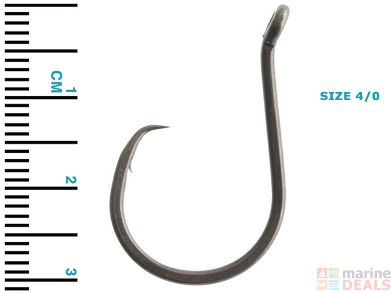 Buy BKK Heavy Super Slide Circle Hooks Bulk Pack Qty 25 online at MarineDeals.co.nz