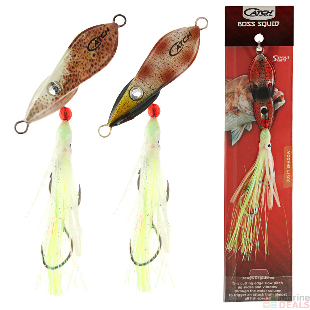 Buy Catch Boss Squid Inchiku Jig 100g online at Marine-Deals.co.nz