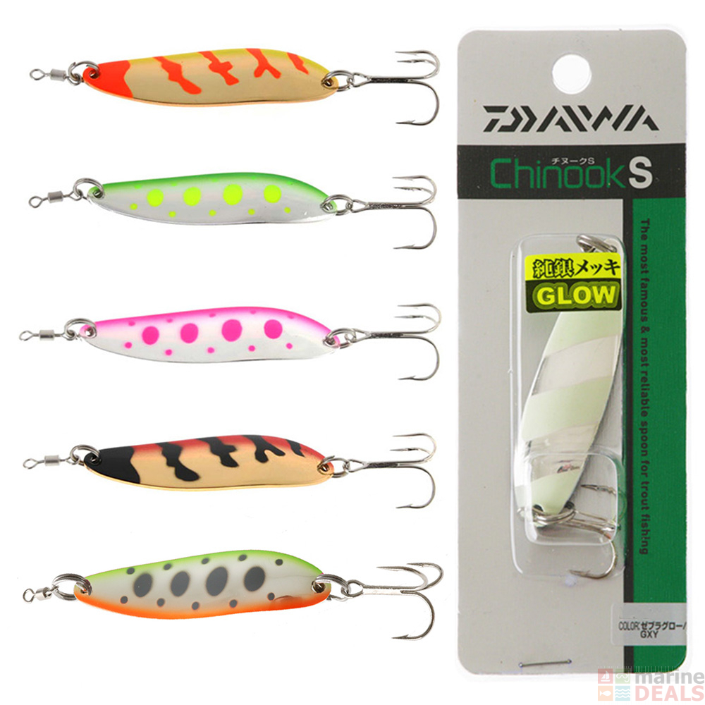 Buy Daiwa Chinook S Trout Lure 21g online at Marine-Deals.co.nz