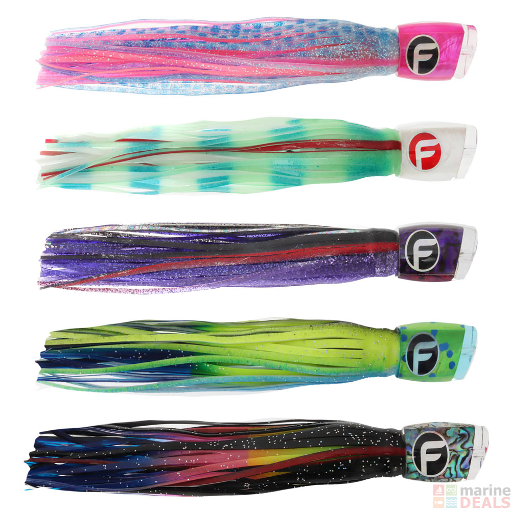 Buy Fathom Offshore Calico Jack Slant Medium Trolling Lure 23cm online ...