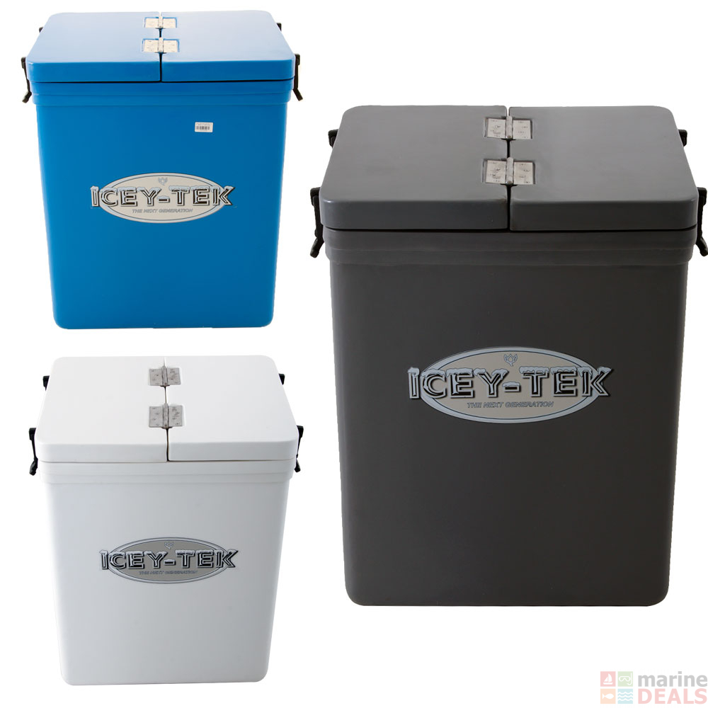 Buy IceyTek Standup Chilly Bin 130L online at MarineDeals.co.nz