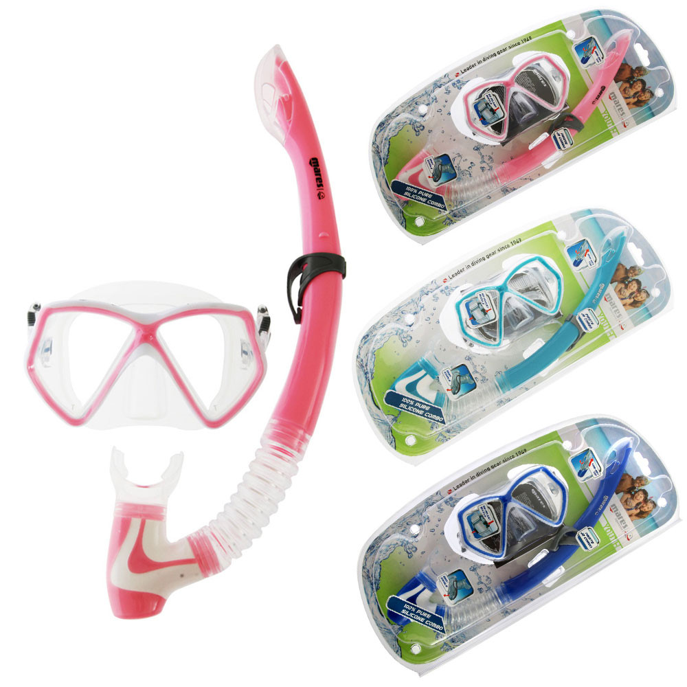 Buy Mares Pirate Junior Dive Mask and Snorkel Set online at Marine