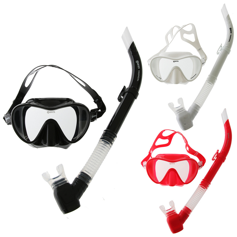 Buy Mares Tropical Adult Dive Mask and Snorkel Set online at Marine