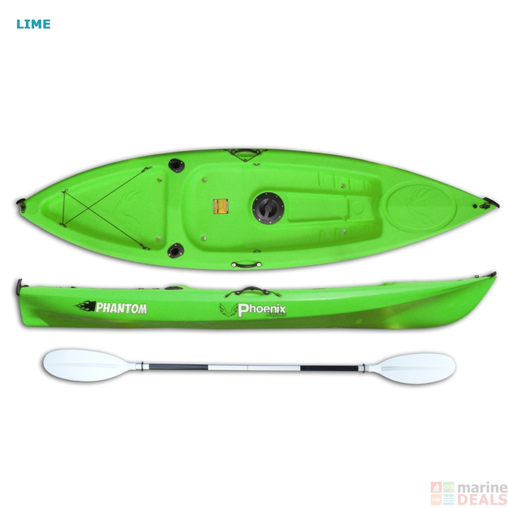 Buy Phoenix Kayaks Phantom Adult Kayak with Paddle online at Marine