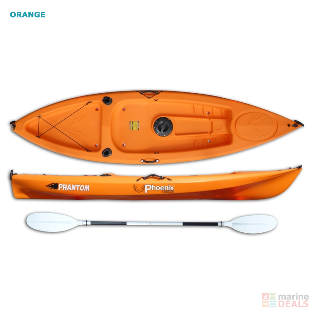 Buy Phoenix Kayaks Phantom Adult Kayak with Paddle online at Marine