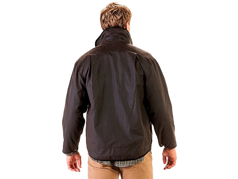 Buy Swanndri Mens Waimak Oilskin Jacket with Wool Lining online at