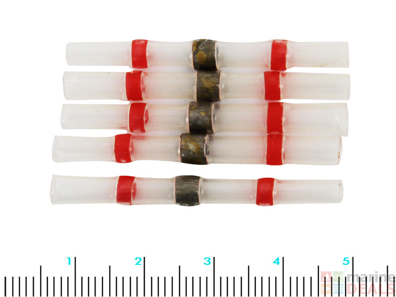 Buy Solder Splice Heat Shrink Tubes Qty 5 online at MarineDeals.co.nz