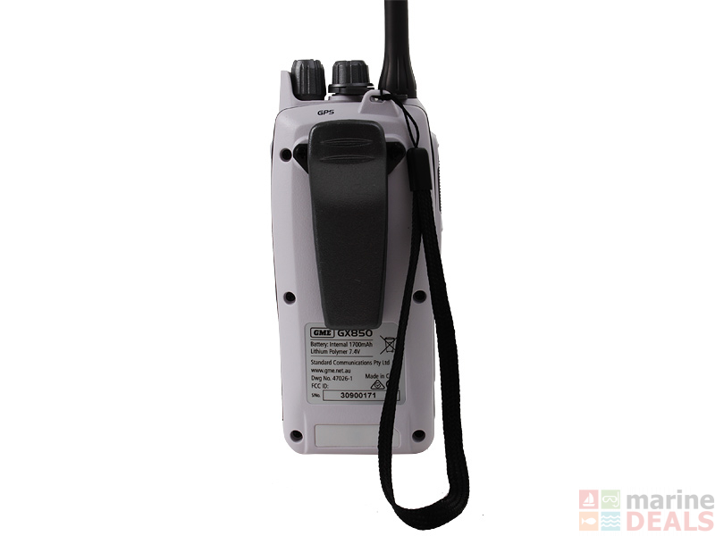 Buy GME GX850W Floating Handheld VHF Radio with GPS online ...