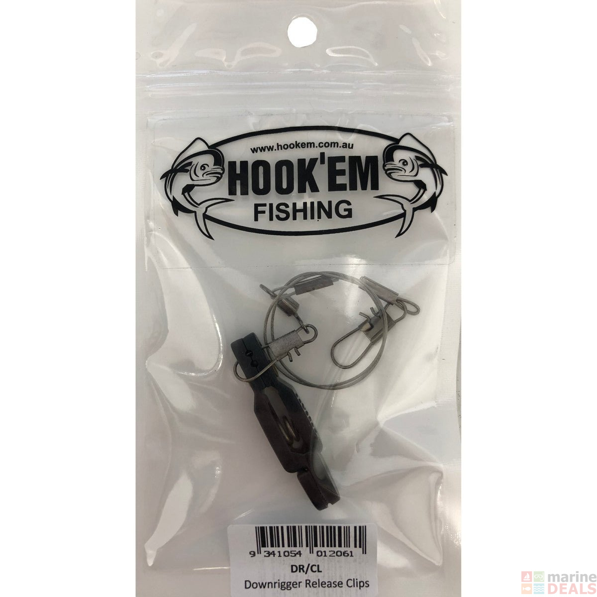 Buy Hook'em Downrigger Release Clip online at MarineDeals.co.nz