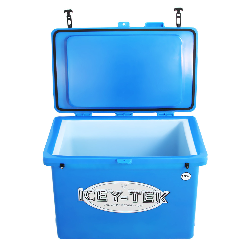 Buy IceyTek Cube Chilly Bin Cooler Blue online at MarineDeals.co.nz