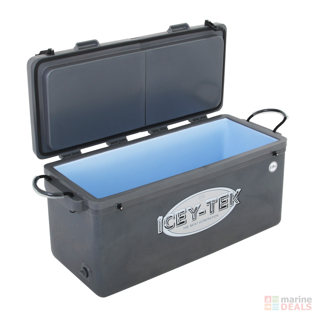 Buy IceyTek Long Chilly Bin Cooler with Split Lid online at Marine