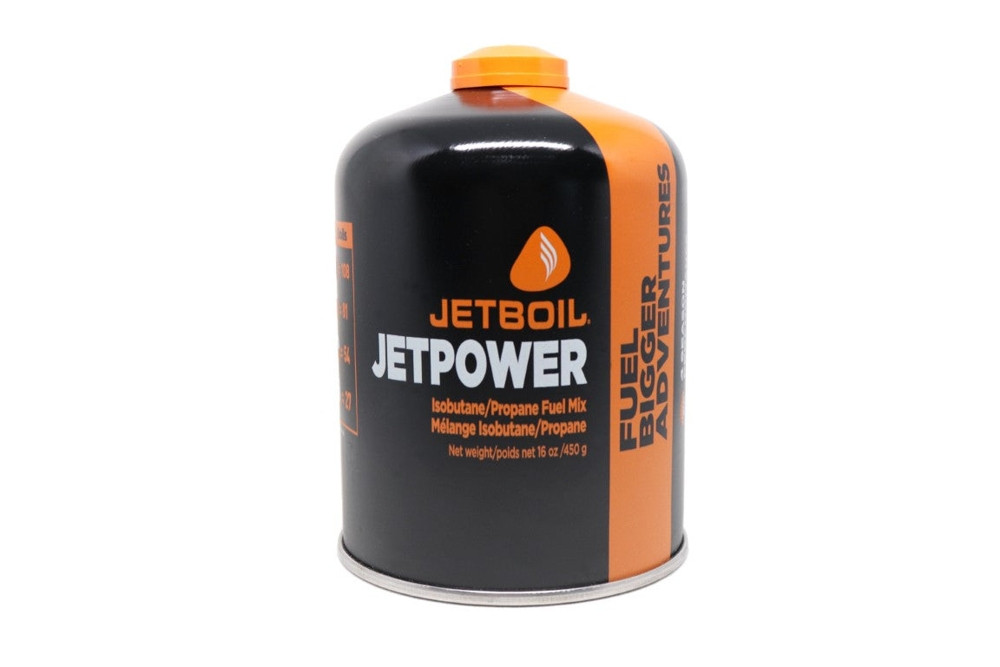 Buy Jetboil JetPower Fuel Isobutane/Propane Canister 450g online at