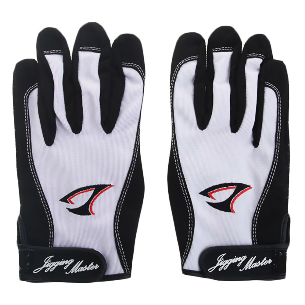 Buy Jigging Master 3D Fishing Gloves Medium White online at Marine