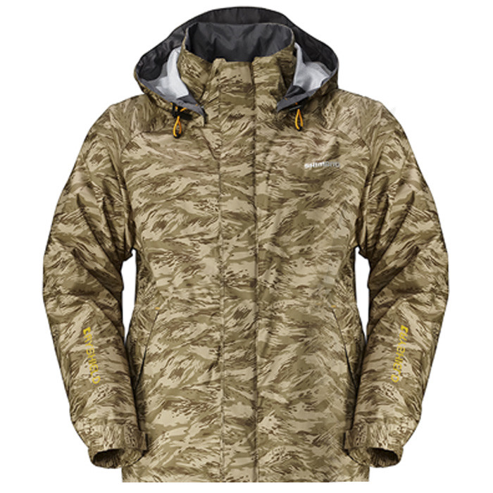 Buy Shimano Dryshield Basic Jacket Khaki Pacific Camo 2XL online at