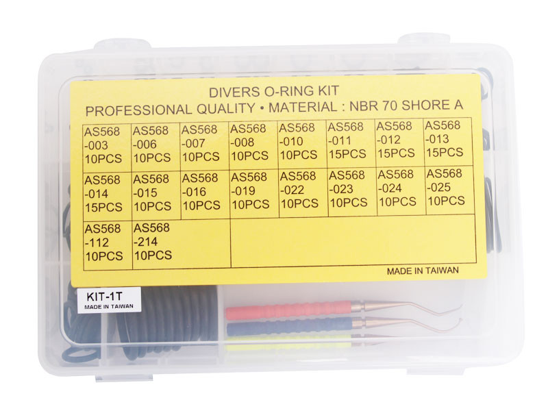 Buy Scuba Dive Tank ORing Kit with Picks 18 Sizes online at Marine