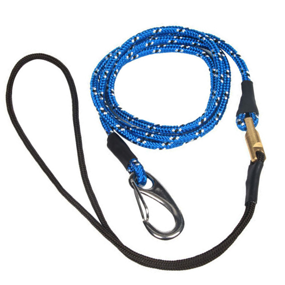 Canoe Safety Gear 44-Inch Kayak Fishing Rod Leash - Blue Marine Grade  Safety Tether Paddle Tether
