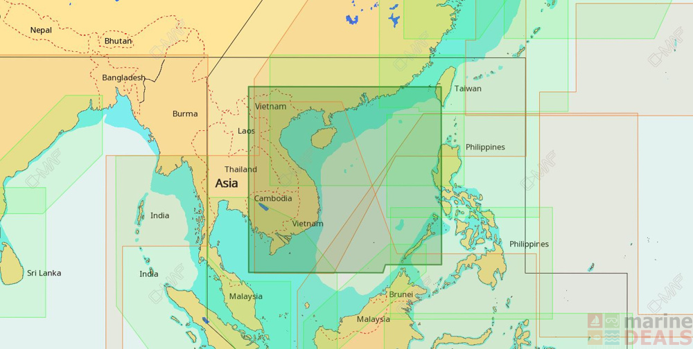 Buy C-MAP 4D AS-D220 Chart Vietnam/Hainan Dao online at Marine-Deals.co.nz