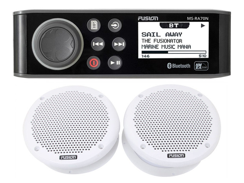 Buy Fusion MSRA70N NMEA2000 Marine Stereo Package with Speakers online
