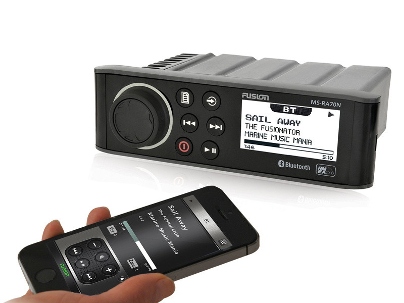 Buy Fusion MSRA70N Marine Stereo with Bluetooth and NMEA 2000 online at MarineDeals.co.nz