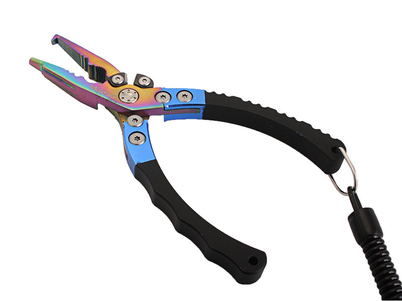 Buy Mustad Hybrid Pliers with Rubber Holster 16.5cm online at Marine