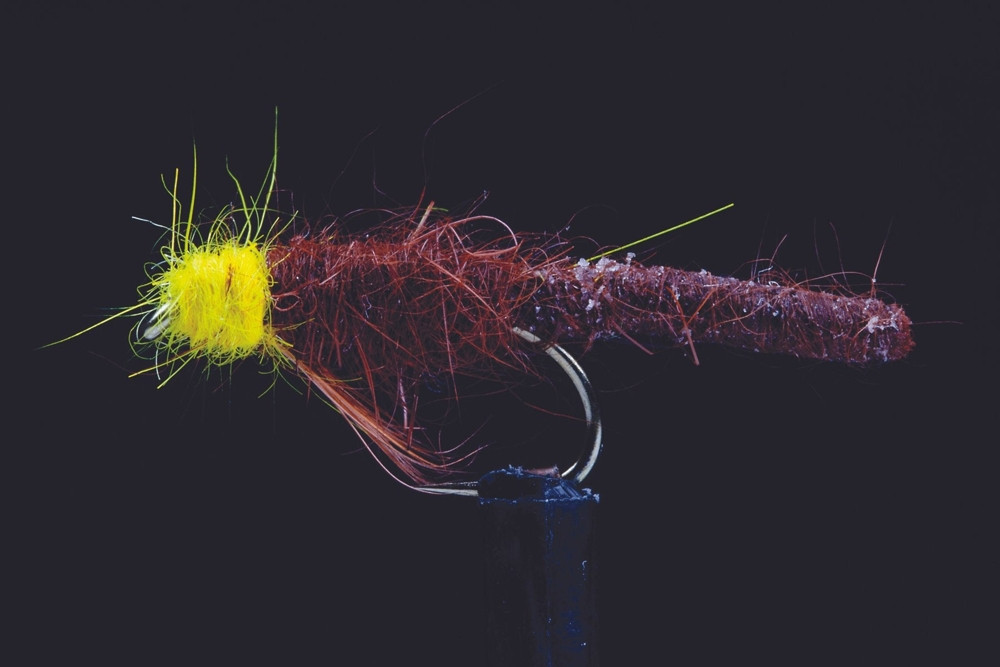 Buy Manic Tackle Project Muz's Sticky Caddis Nymph 14 online at Marine