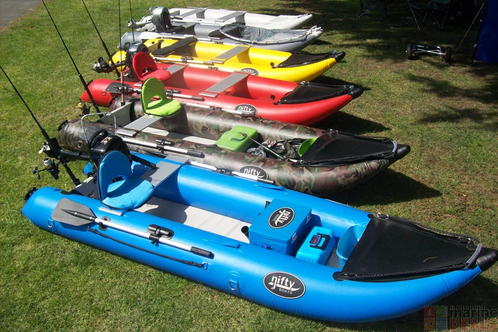 Buy Nifty Boats Inflatable Fishing Kayak Camouflage Online At Marine