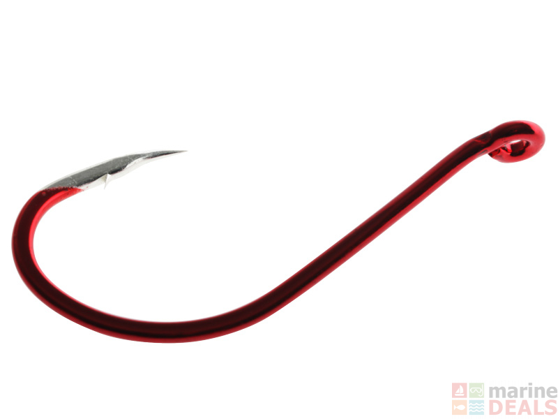 Buy BKK Octopus Beak Hooks Red Bulk Pack Qty 25 online at Marine-Deals ...