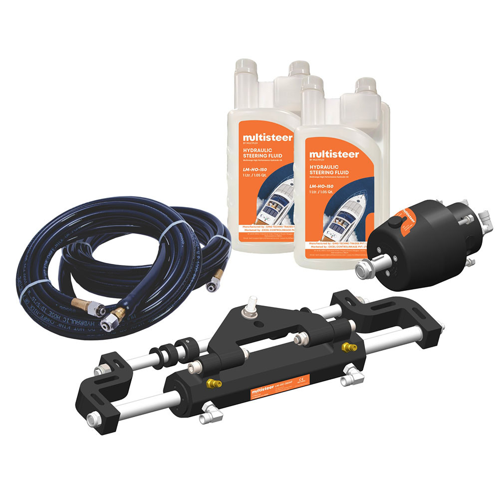 Buy Multiflex Multisteer Outboard Hydraulic Steering Kit For Up To 350