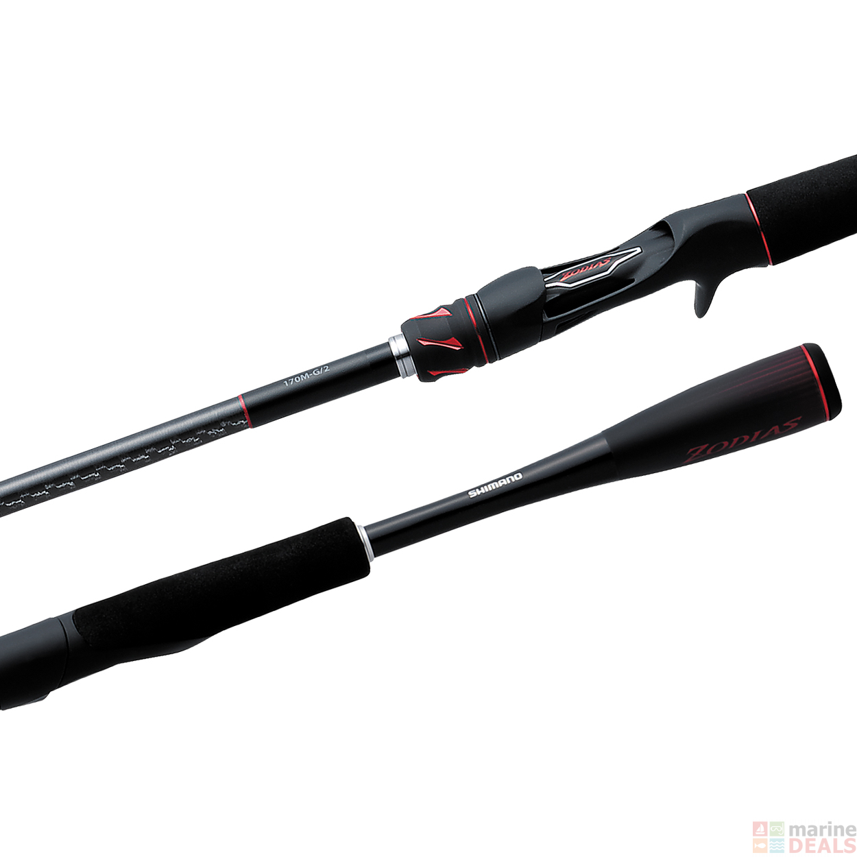 Buy Shimano Zodias Medium Light Baitcast Rod 7ft 2in 714lb 2pc online