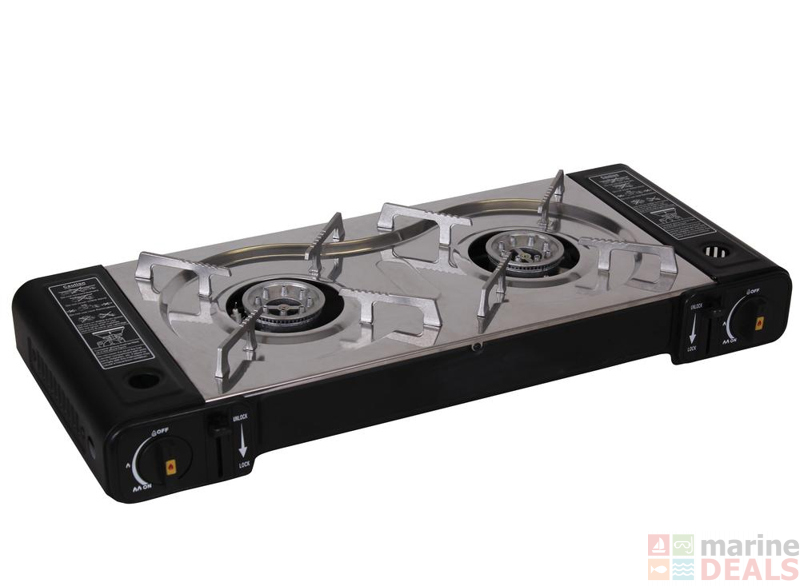 Buy Gasmate Twin Portable Butane Cooker Online At Marine