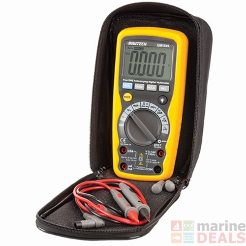 Buy Digitech Digital Multimeter IP67 Waterproof Rated True RMS