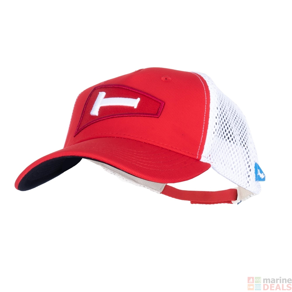 Buy Stoney Creek Proudly Tagged Seabreeze Cap Fiery Red/White online at ...