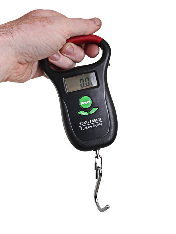 Buy Digital Fishing Weight Scales Red 25kg/55lb online at MarineDeals.co.nz