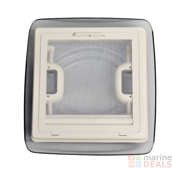 12V/24V RV Roof Vent Fan, 5W Caravan Roof Vent Fan, With LED Light, RV Air Vent Exhaust Skylight, For Motorhome Camper Van