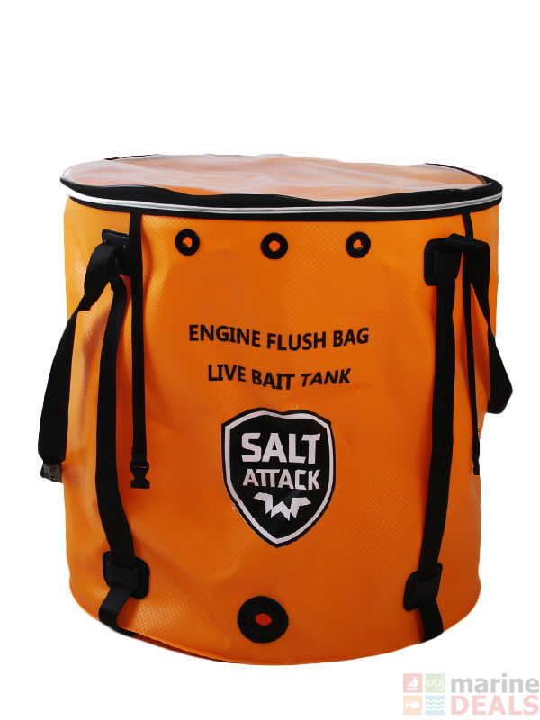 Buy Salt Attack Outboard Motor Flush Bag online at MarineDeals.co.nz