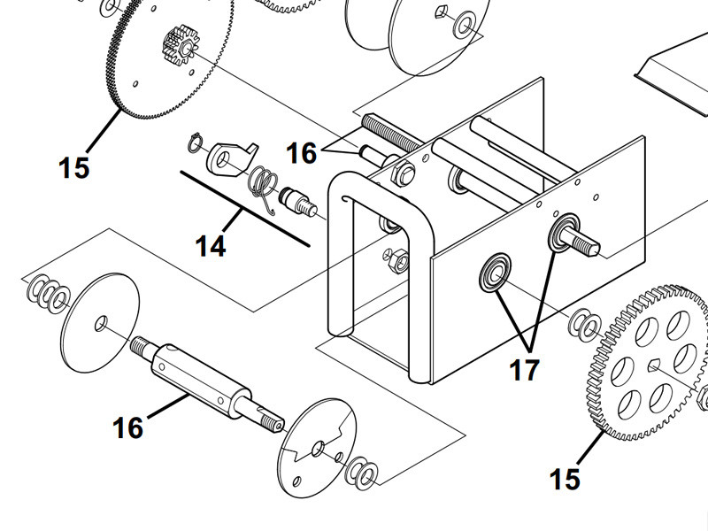 Buy Powerwinch R001268 Replacement Shaft Kit for 315 Trailer Winch