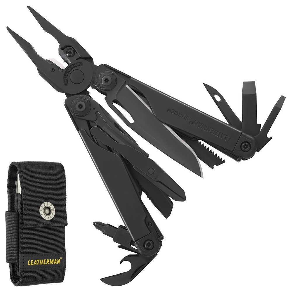 Buy Leatherman Surge MultiTool Black Oxide online at MarineDeals.co.nz