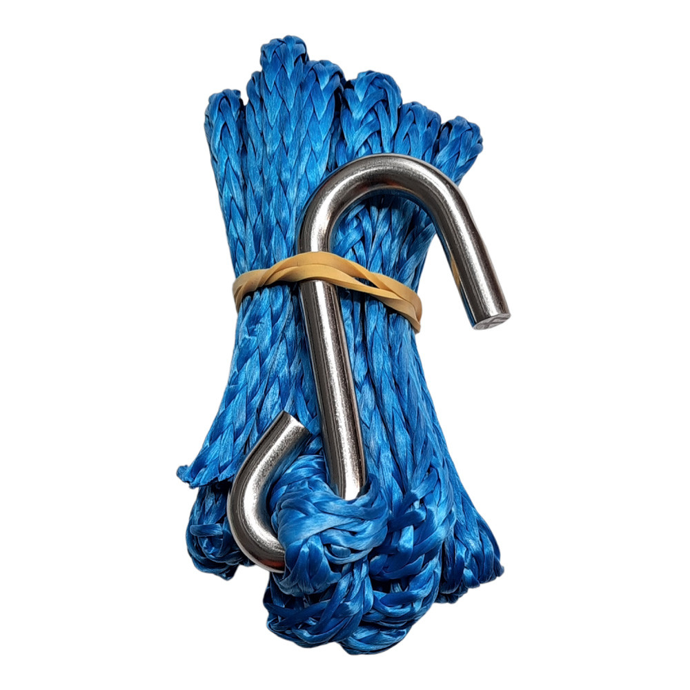 Buy Trojan Heavy Duty Trailer Winch Rope Blue Loose online at Marine