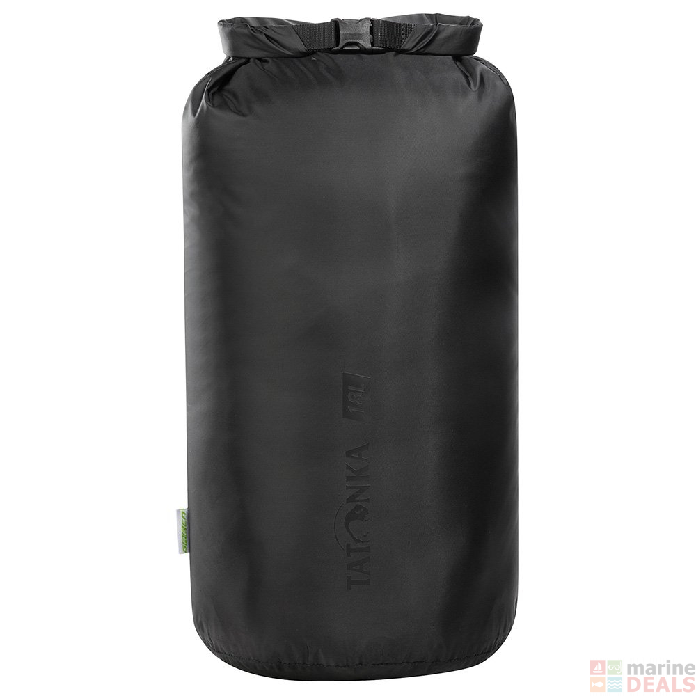 Buy Tatonka Waterproof Dry Bag 18L Black online at Marine-Deals.co.nz