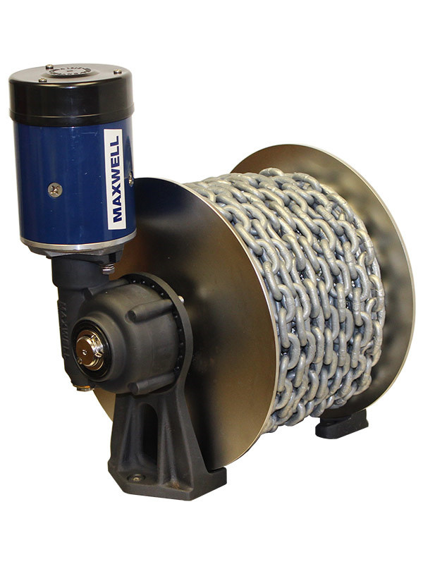 Buy Maxwell Tasman 88 12V Drum Winch with Rode 110m online at MarineDeals.co.nz