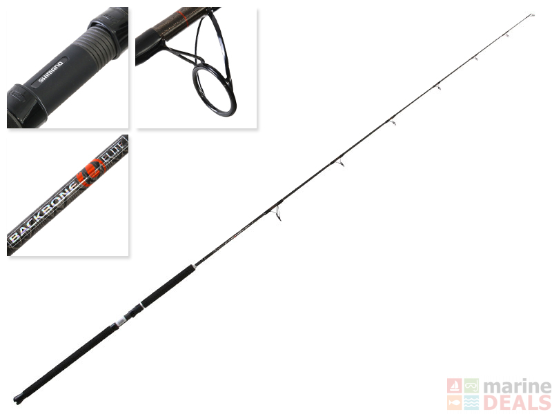 Buy Shimano Backbone Elite Topwater Spinning Rod 8ft 2in 5080lb 2pc