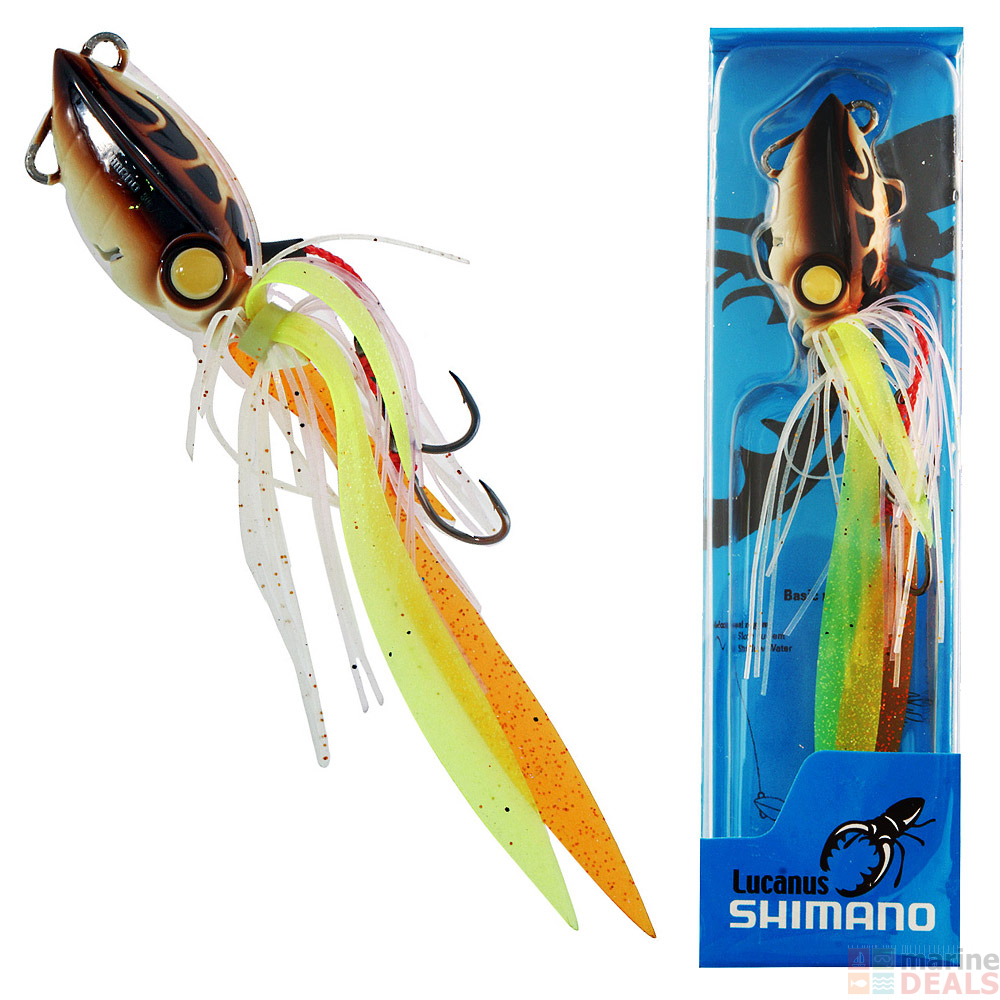 Buy Shimano Lucanus Slow Jig 80g Dungeness Crab online at MarineDeals