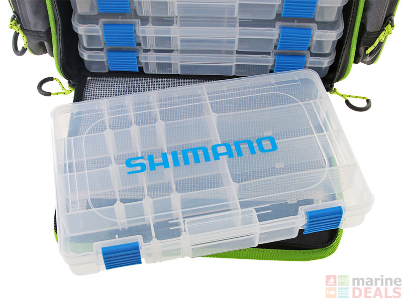 Shimano plastic tackle boxes