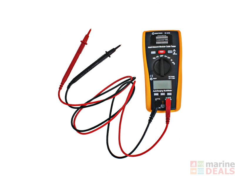 Buy Digitech Multimeter 2in1 Network Cable Tester online at Marine