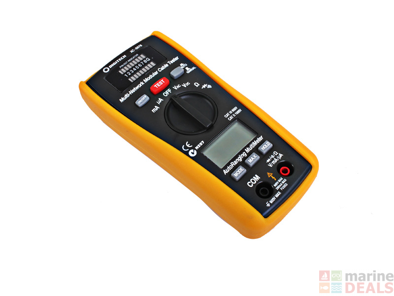 Buy Digitech Multimeter 2in1 Network Cable Tester online at Marine