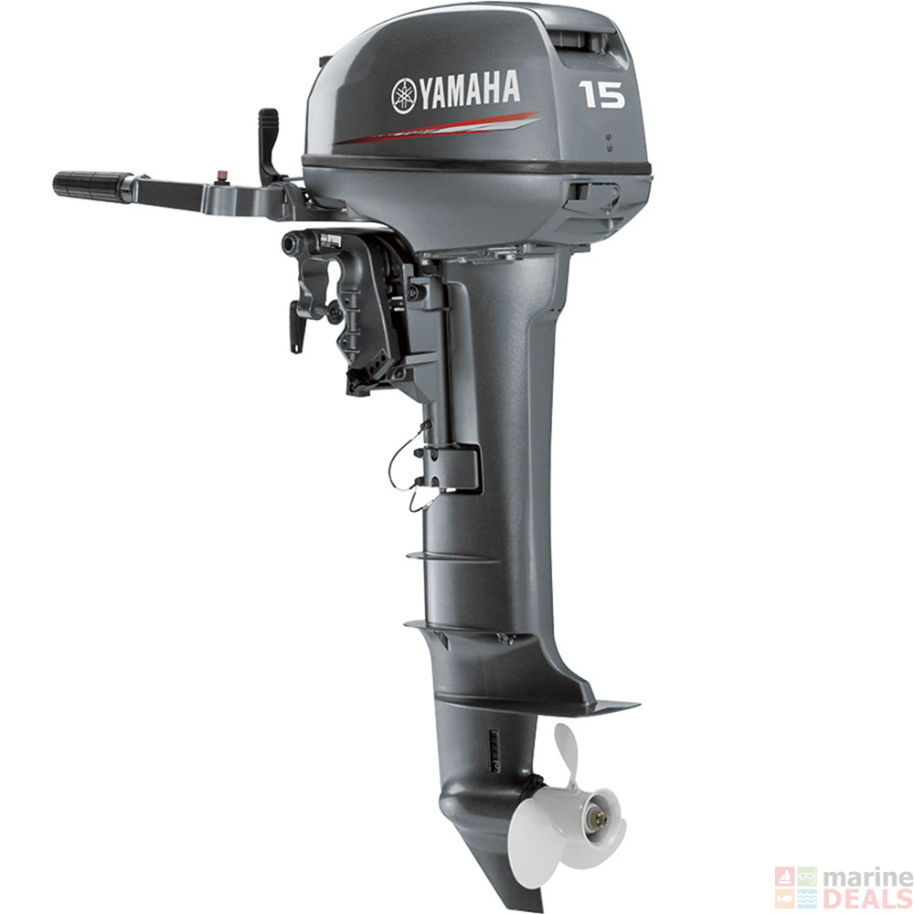 Yamaha 15FMHS 2Stroke 15HP Shaft Outboard Motor Outboard Motors Boating