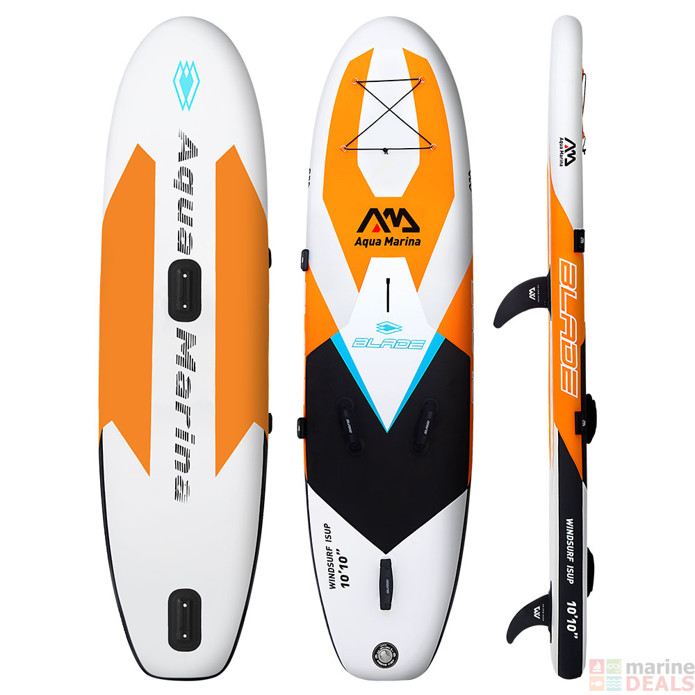 Buy Aqua Marina Blade Windsurf Inflatable Stand Up Paddle Board 10ft