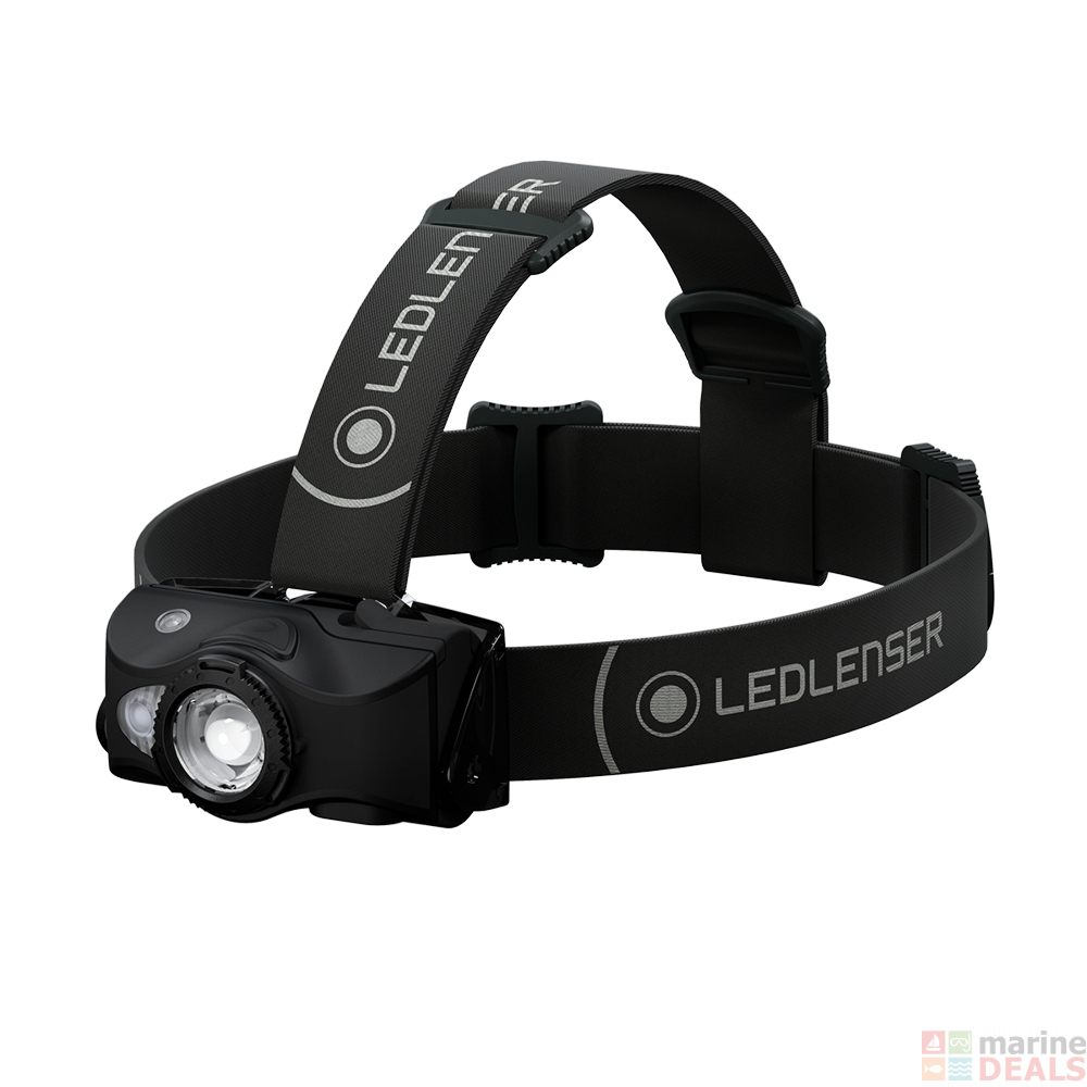 Buy Ledlenser MH8 Rechargeable Headlamp 600lm Black online at Marine ...